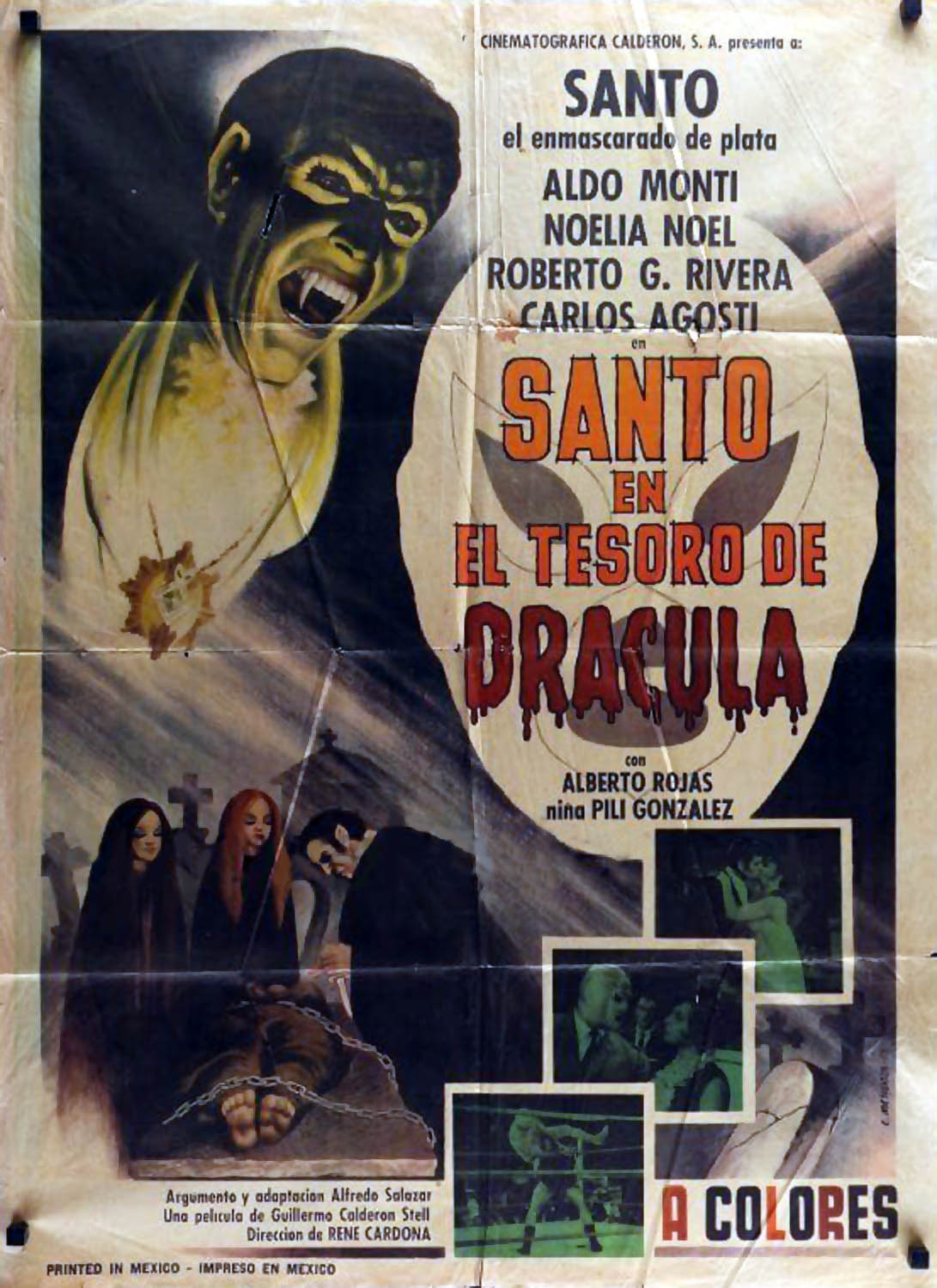 SANTO EN EL TESORO DE DRÁCULA